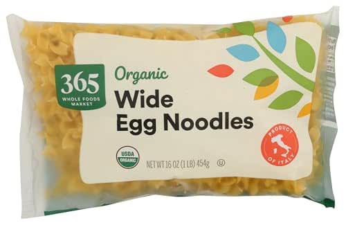 365 by Whole Foods Market, Organic Wide Egg Noodles, 16