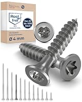 NietFullThings – Edelstahlschrauben Torx Holzschrauben 4x55 Edelstahl V2A ros