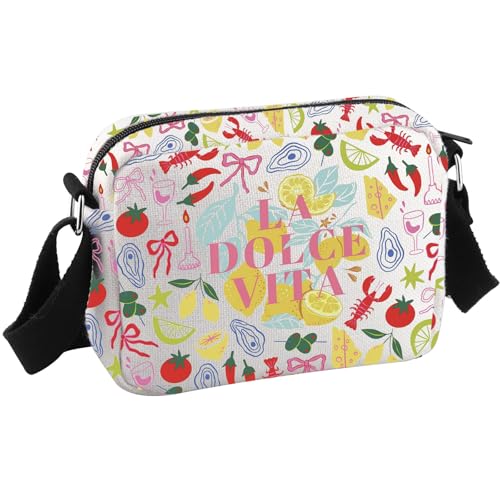 Italy Travel Gift Italy Amalfi Coast Gift Italian Lemon Crossbody Bag Italian Summer Present Bridal Shower Present