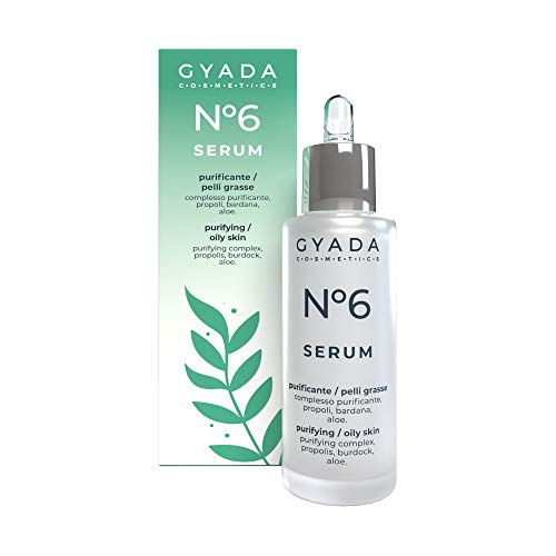 Gyada Cosmetics SIERO VISO nr. 6 bandenmengsel/grove huid ● biologisch gecertificeerd ● Made in Italy ● 30 ml