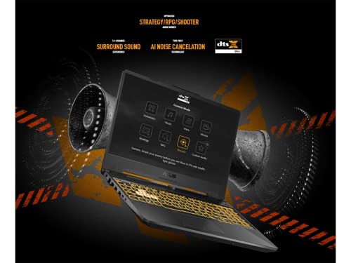 Image of ASUS 2021 TUF A15 15.6 inch FHD 144Hz Gaming Laptop, AMD Ryzen 5-4600H Processor, 32GB RAM, 1TB PCIe SSD, Backlit Keyboard, GeForce GTX 1650, 720 HD Webcam, Windows 11, Gray, 32GB Snowbell USB Card
