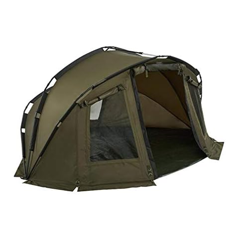 Westlake Particle One-Man Waterproof Bivvy with Groundsheet and Carry Bag, Fishing Shelter, Fishing Tent, Green, One Size Cover