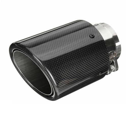 Silencieux d'échappement en fibre de carbone et acier inoxydable de haute qualité 63-101mm