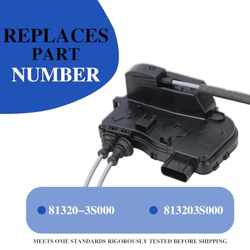Image of Door Lock Actuator Front Right Passenger Side 81320-3S000 | Compatible with 2011-2015 Hyundai Sonata 2.0L 2.4L L4