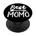 Family 365 Best Momo Grandma Cadeau de fête des mères pour maman PopSockets PopGrip Interchangeable