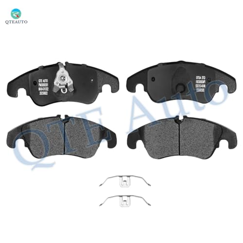 Image of PM Auto Front Ceramic Brake Pad Kit Compatible With 2009-2016 Audi A4 Quattro