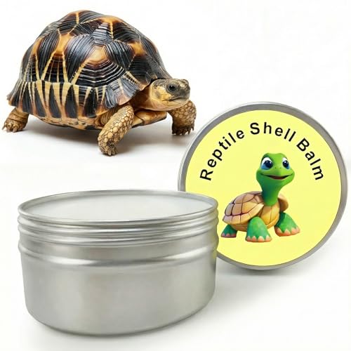 RONDURE Reptile Shell Balm 2.5 Oz Turtle Care Shell Conditioner Moisturizer for Tortoise, Lizard Prevent Skin Dryness on Basking Platform, Tank, and Rock