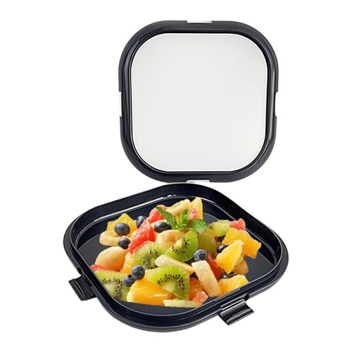 Recipiente de almacenamiento de frutas | Recipiente hermético para alimentos, recipiente de almacenamiento para, sándwiches, aperitivos, refrigerador, cocina, picnic, escuela,