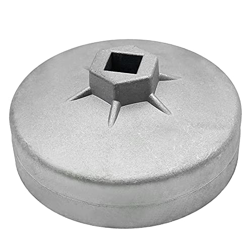 LYHLYA Premium Aluminum Alloy Oil Filter Wrench Car Hand Tool Oil Filter Wrench Removal Tool for Cars (93mm)