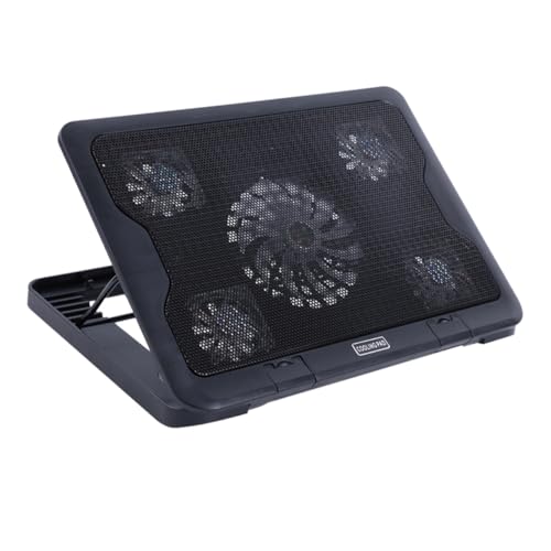 Base refrigerante para laptop SHINEOFI con 5 ventiladores miniatura 1