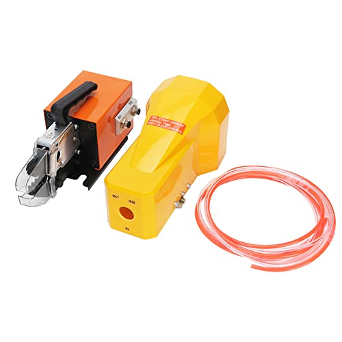 Pneumatic Crimping Tool Multifunction Pneumatic Crimper Plier Machine AM-10 Air Powered Wire Crimper Suitable For Many Kinds Of Terminals with 14 Die Sets