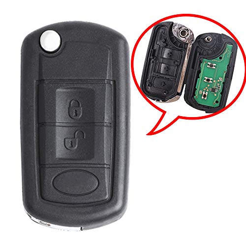 Beefunny 315MHz ID46 Chip P/N: NT8-15K6014CFFTXA Flip 3 Button Remote Car Key Fob for Land Rover LR3 Range Rover Sport (1)