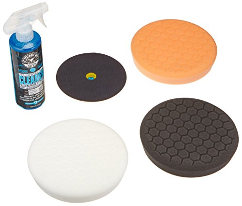 Chemical Guys BUF_HEXKITS_5 Rotary Pad Kit (5 Items)