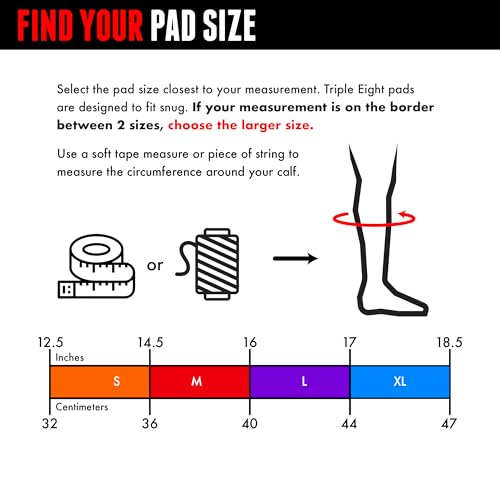 Triple Eight Covert Knee Pads &ndash; Ideal for Roller Skating, Biking, BMX, and Skateboarding