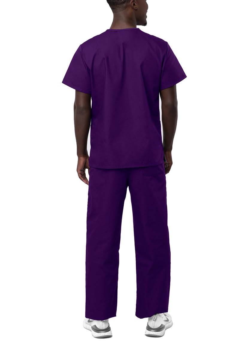Adar Uniforms Medyczna odzież robocza unisex, liliowy, XXL