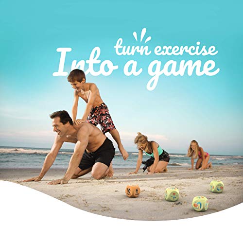 Skywin Exercise Dice for Kids – Fun 6 Sided Foam Workout Dice, Kids Workout Equipment for Playtime, PE Class, or Family Workouts – Great Fitness Gift for Children and Little Athletes (1 Pack) - Thumbnail 2