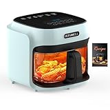 BOSWELL Glass Air Fryer, 7.5 QT with Transparent...