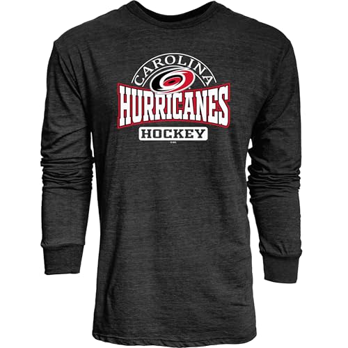 Carolina Hurricanes NHL Officially Licensed Tri-Blend Long Sleeve T-Shirt Beards, Small by Blue 84 - Used condition - US$22.27