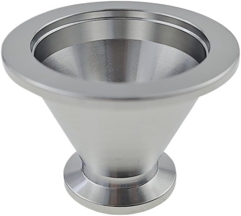 KF10 KF16 to KF25，KF40 to KF50 Vacuum Tri Clamp Reduer SUS304 Stainless(KF25 to KF40)