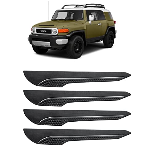 Image of AOSIS-Car Bumper Protector /Bumper Guard for Toyota Cruiser with Single Chrome Stripe (4-Pcs)