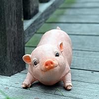 Amazon.co.jp: ぶた 置物 置き物 雑貨 ブラック 豚 ブタ ピッグ