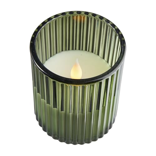 Florissima LED-Kerzen im Glas, 2er-Pack – Sicheres Kerzenlicht für...