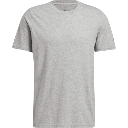 T-shirt adidas Golf gris chiné taille S pour homme confortable