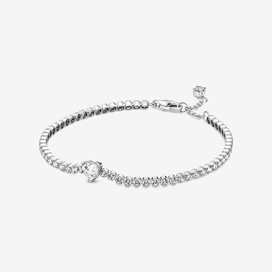 Pandora Beads & Pavé Bracelet Timeless Bracelet for Women - Gift for Her - Sterling Silver & Cubic Zirconia - With Gift Box2