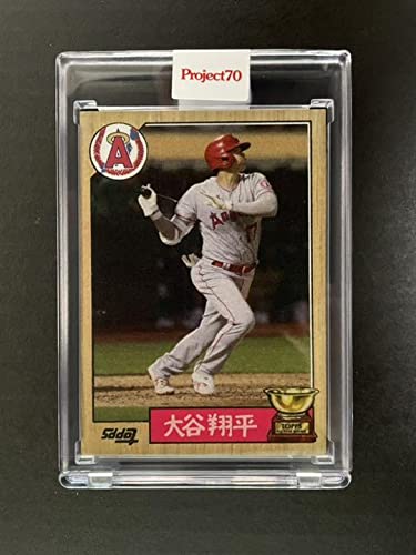 Amazon.co.jp: 大谷翔平 TOPPS PROJECT70 CARD 650 中袋 : おもちゃ