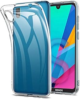 DN-Alive Honor 8S Case Cover, [Fusion] [Clear] [Silicone Case] [Slim] [Phone Charm] [Gel Case] [Back Case] [Transparent] [Protective] Case for Honor 8S