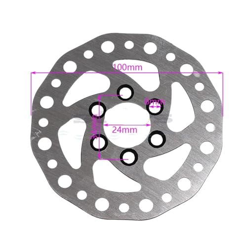 Disque de frein 100 mm contre l'usure de roue de cyclomoteur - 2