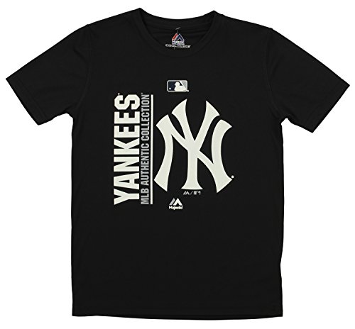Outerstuff MLB Youth s Short Sleeve AC Team Icon Tee, New York Yankees X-Large (18)