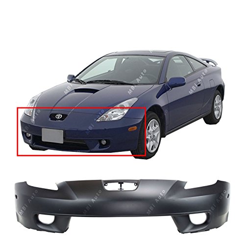 MBI AUTO - Primered, Front Bumper Cover Fascia for 2000 2001 2002 Toyota Celica 00 01 02, TO1000208
