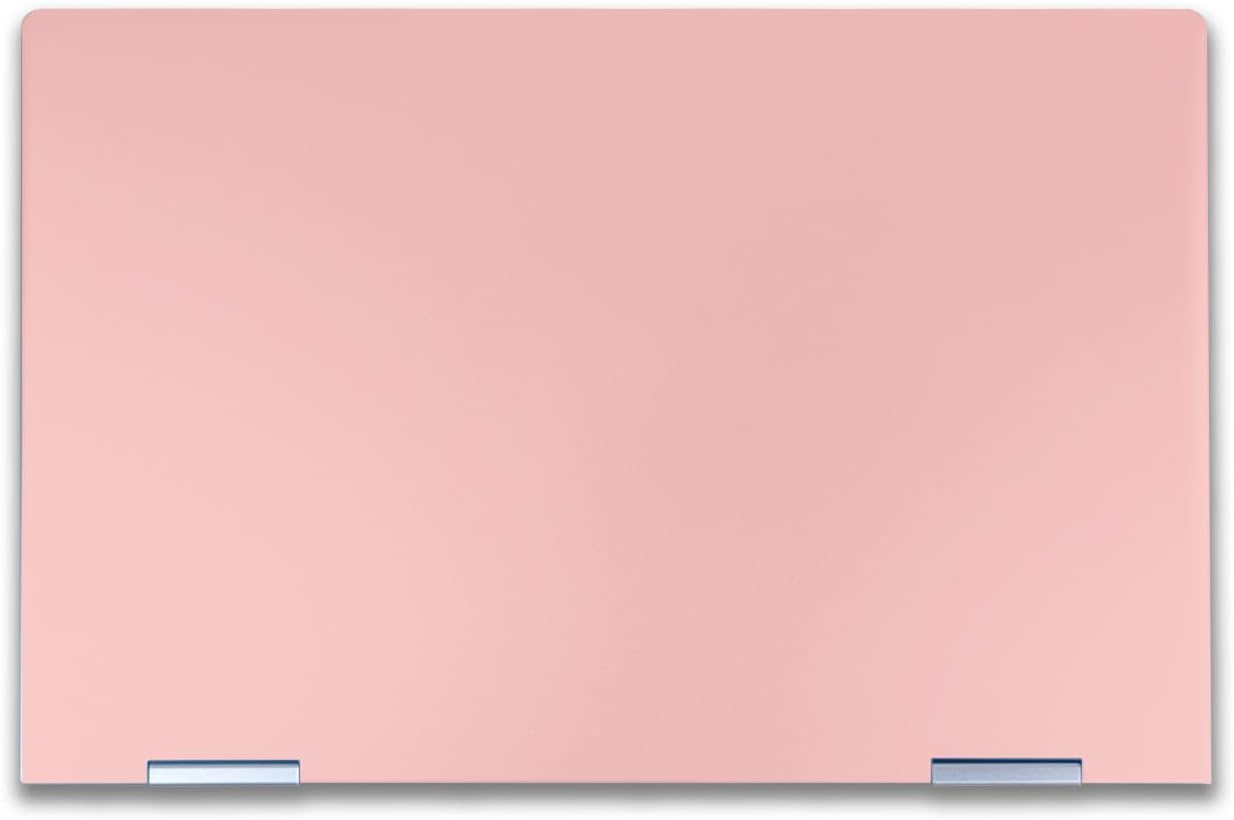Laptop Skin Compatible with HP Envy x360 14” (2023) - Solid Blush - Premium 3M Vinyl Protective Wrap Decal Cover - Easy to Apply | Crafted in The USA by MightySkins