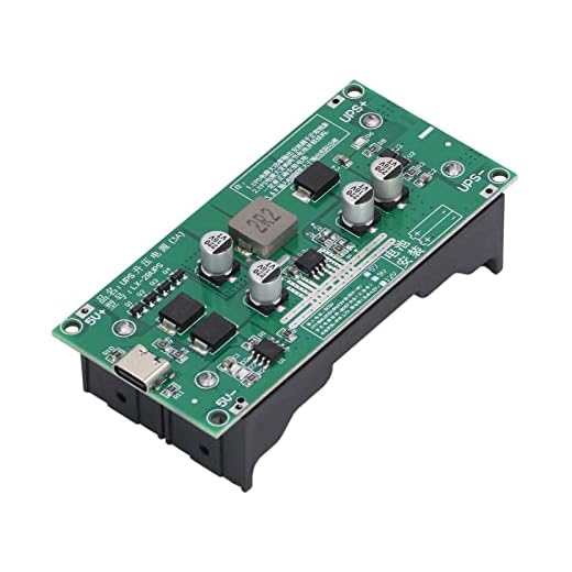 Modulo Caricabatteria al Litio Boost, 15W 3A Batteria ups Ad Alta Potenza Modulo di Ricarica Potenziato Scheda Caricabatterie Potenziata (5V) Caricabatterie