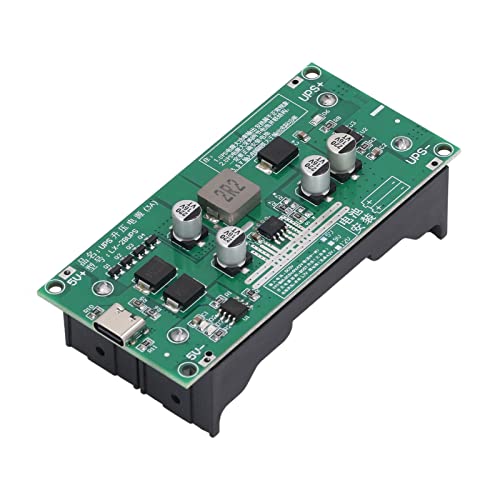 15W 3A Battery Boost Charging 5v UPS,Tiny 5v UPS Module High Power UPS 18650 Lithium Battery Boost...
