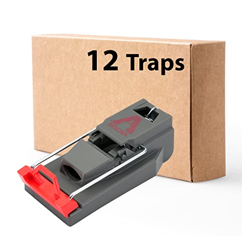 Victor M122 Quick-Kill Easy Set Mouse Trap - 12 Reusable Mouse Traps #TOP18
