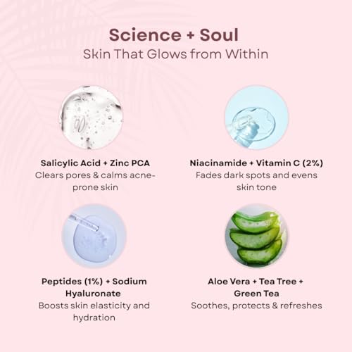 Image of Radiance Renewal Face Serum with Niacinamide, Vitamin C & Hyaluronic Acid | Brightens Skin, Evens Tone & Improves Texture | For All Skin Types | 30ml