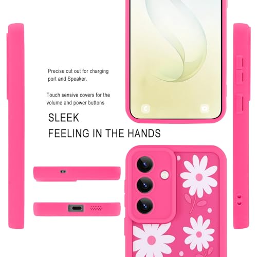 Image of Compatible with Samsung Galaxy S26 Case, Hot Pink