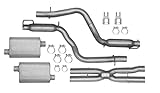 Dynomax 38527 VT Dual Cat-Back Muffler System