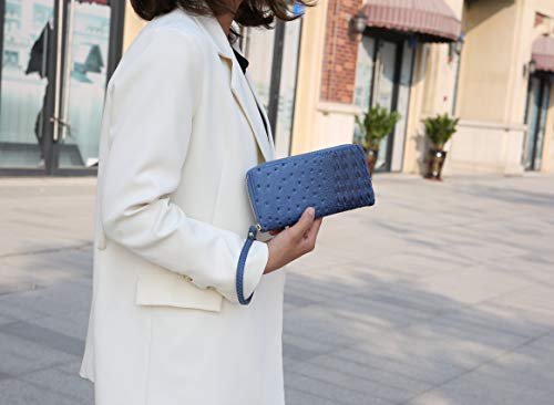 Image of Orange Hobo Shoulder Bag & Wallet Set by MKF Collection