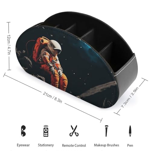 Boîte télécommande astronaute 5 compartiments pour ne plus jamais perdre vos contrôleurs - 3