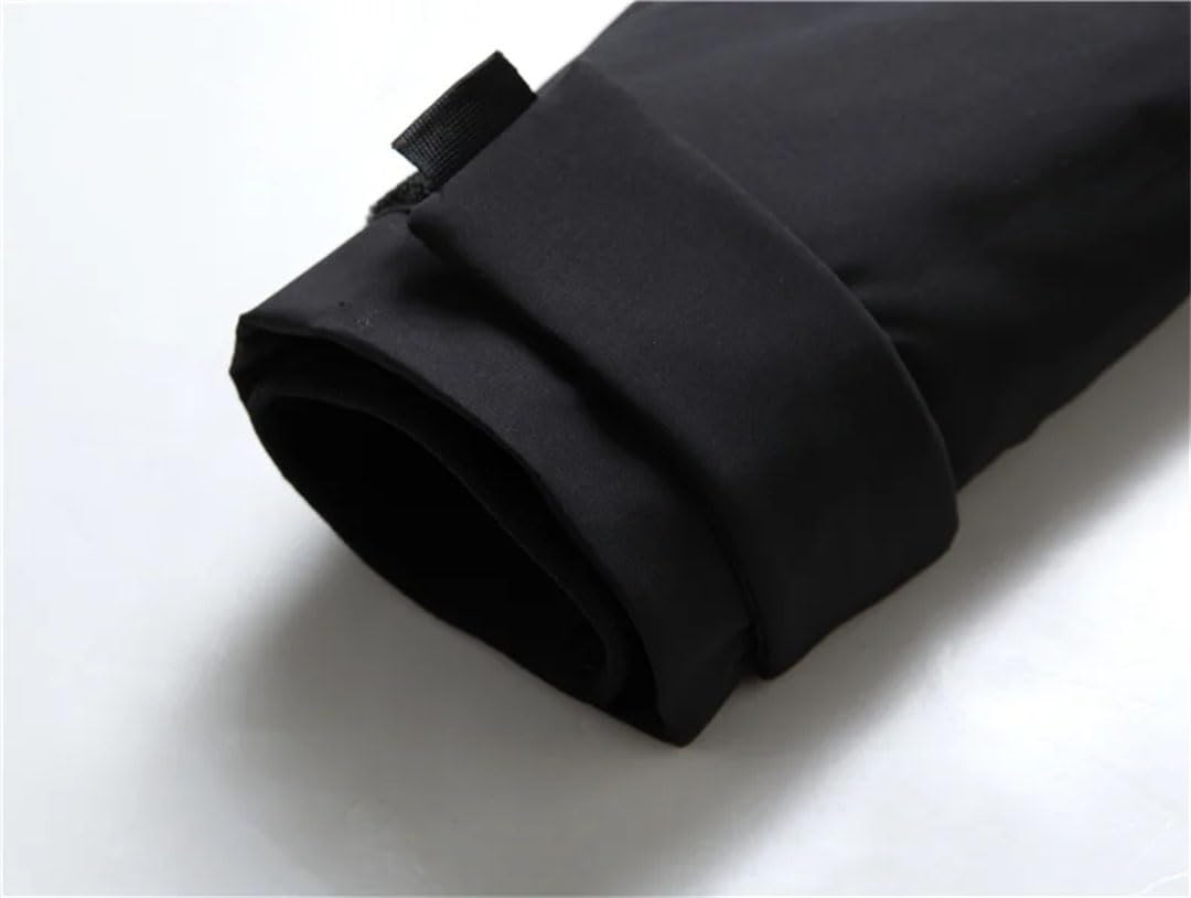 Vogrtcc Piumino Da Uomo Con Cappuccio Caldo Cappotto Invernale Parka Lungo