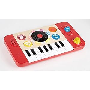 Musical Toy, Hape Mix & Spin Portable DJ Studio With Lights, 4 Instrument Sounds And 18 Fun Sound Effects. 12 Months +