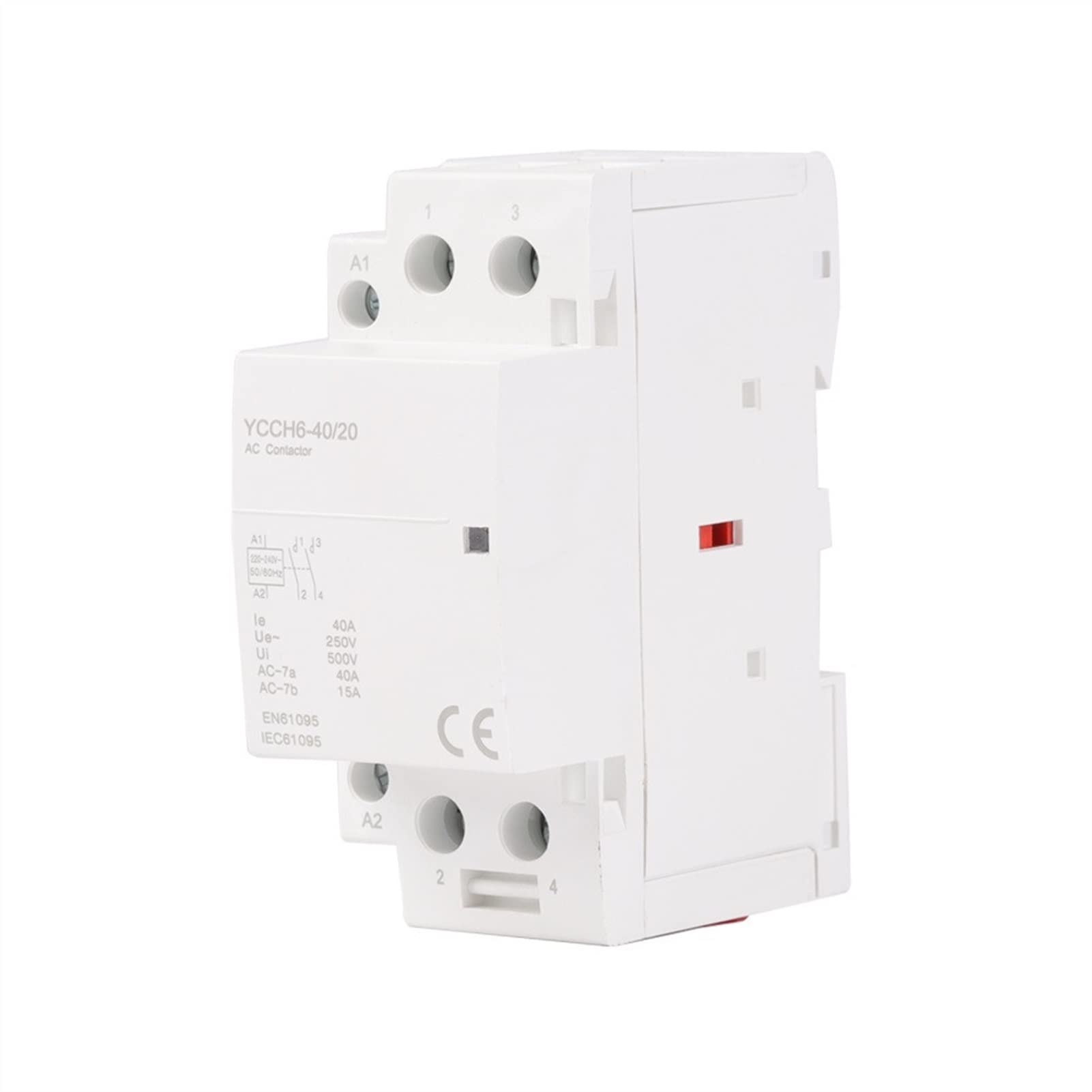 Contacteur de puissance 40A pour automatiser le chauffage et chauffe-eau YCCH6