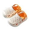Peyarlie Toddler Boys Girls Cute Clogs Garden Shoes Slip on Shoes Lightweight Slides Slippers Summer Indoor Outdoor Kids…