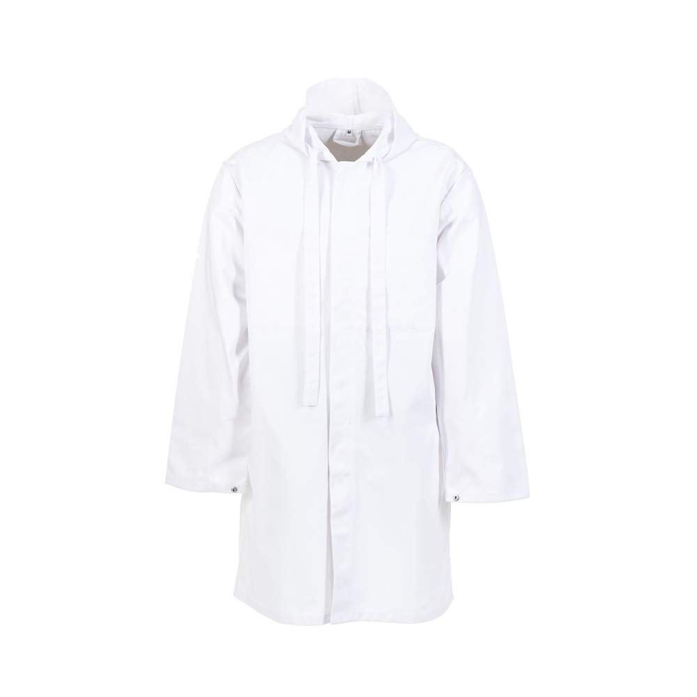 Planam 5390056 Food Herren Fleischträgermantel, Reinweiß, Größe XL