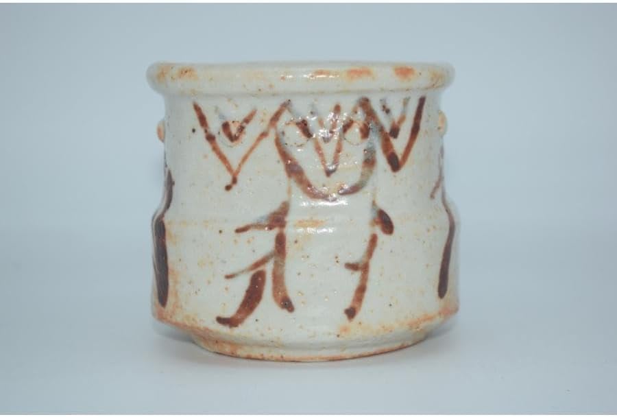 茶道具アンティーク安南染付 茶入 明骨董品 茶道具アンティーク安南染