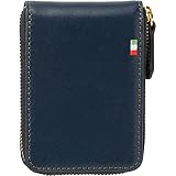 [ミラグロ] カードケース タンポナートレザーシリーズ ネイビー