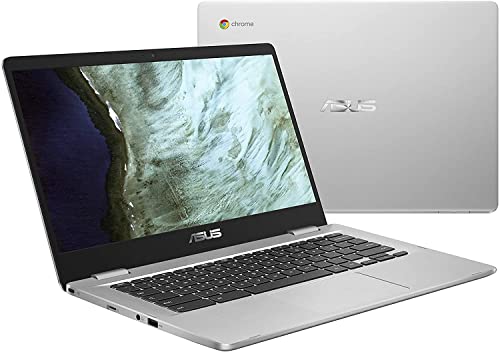 Asus Chromebook 14" Hd Anti-Glare Nano-Edge Display Laptop Computer, Intel Celeron N3350 Up To 2.4Ghz, 4Gb Ddr4, 64Gb Emmc Flash Memory, Hd Webcam, 802.11Ac, Bluetooth, Usb-C, Microsd, Chrome Os #TOP1